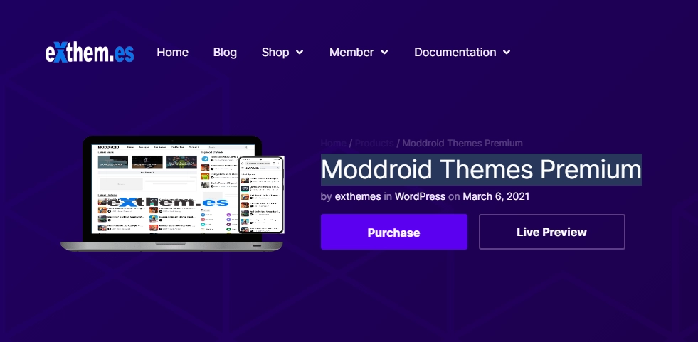 Moddroid Theme